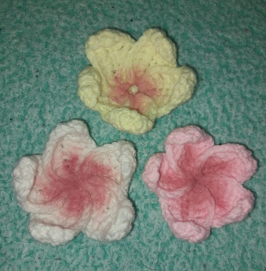 hibiscus hair clip