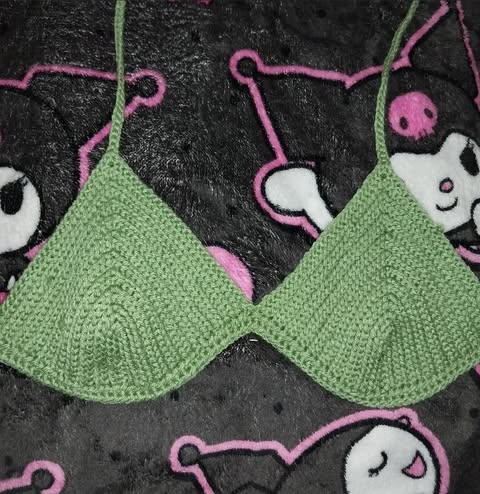 green bikini top