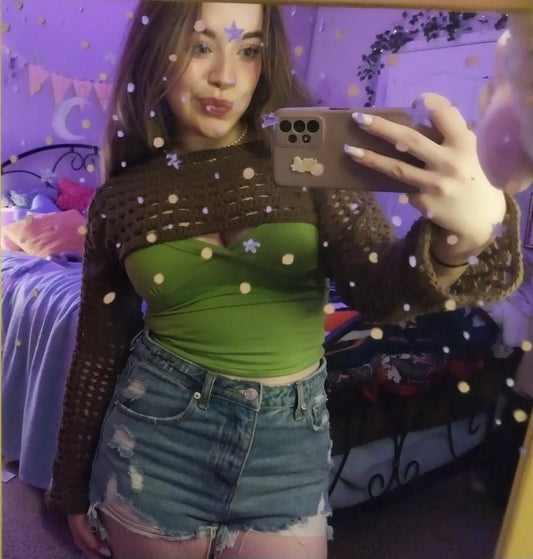mesh shrug